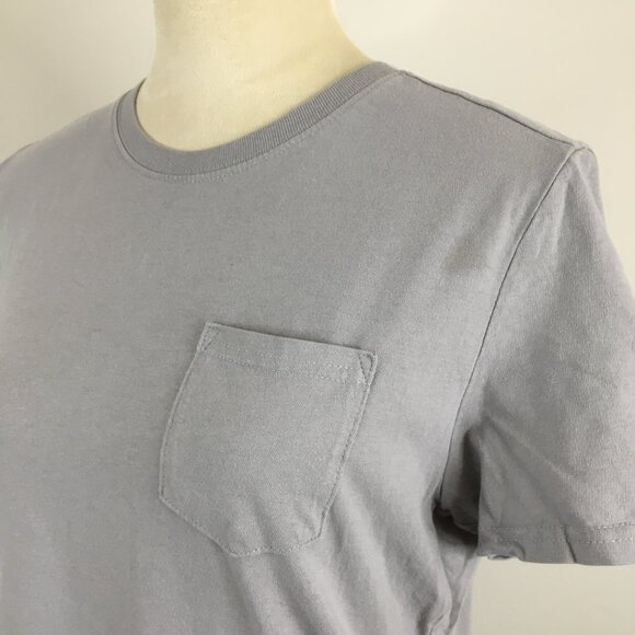 THE NORTH FACE Gray One Chest Pocket Short Sleeve Shirt Tee - Picture 6 of 10